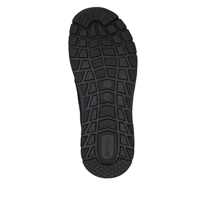 Chaussure en cuir pour homme à double fermeture Velcro