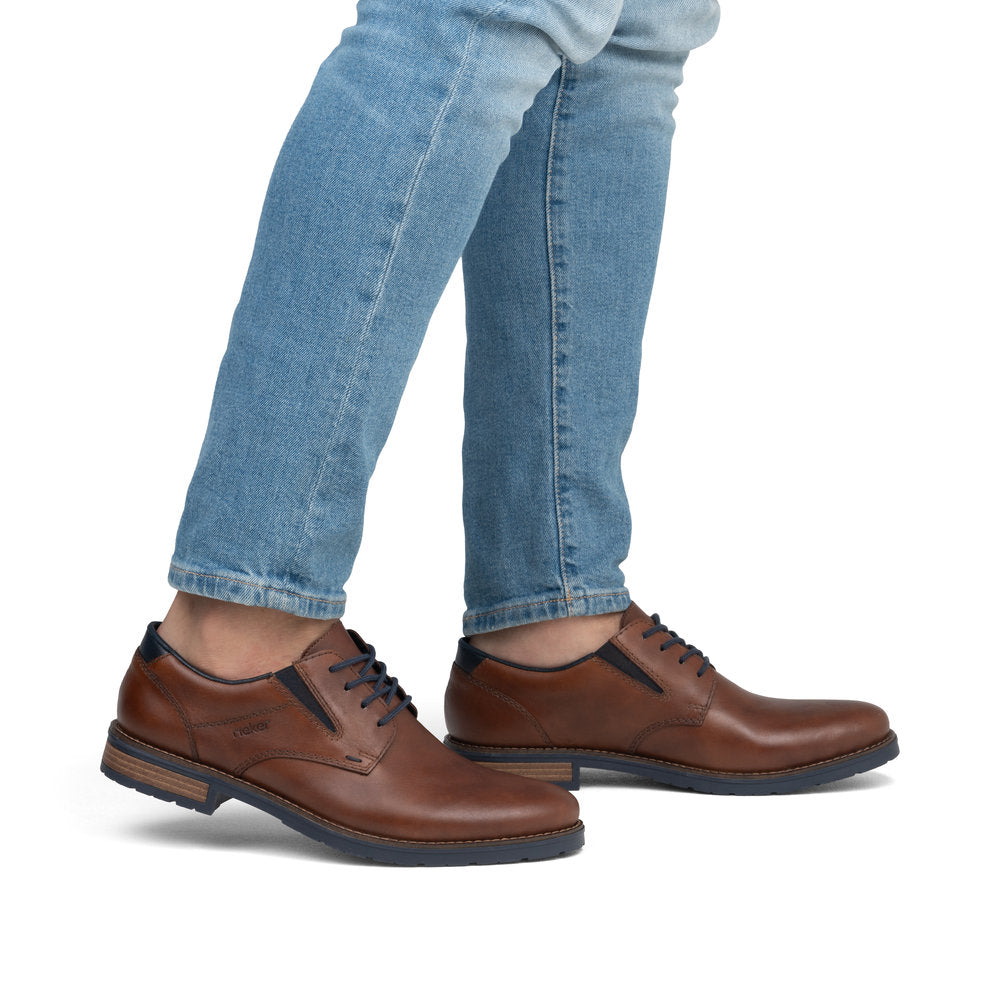 Chaussure habillée en cuir à lacets pour homme