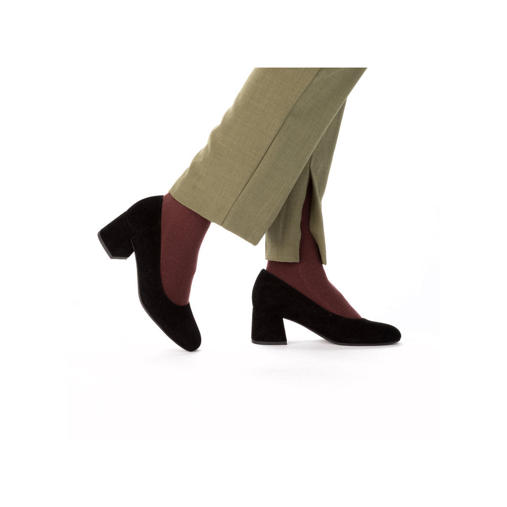 Escarpins en cuir/daim pour femmes