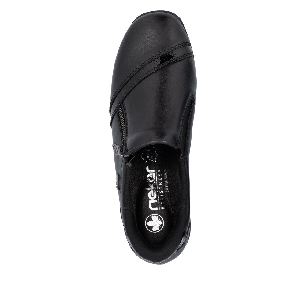 Chaussure imperméable à fermeture éclair pour femme