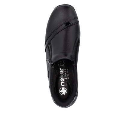 Chaussure imperméable à fermeture éclair pour femme