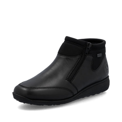 Bottines imperméables en cuir pour femmes