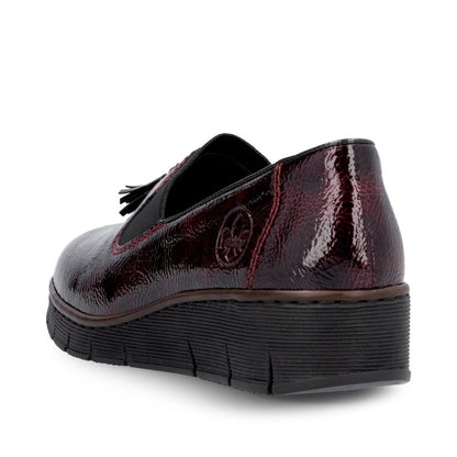 Chaussures compensées à enfiler pour femmes