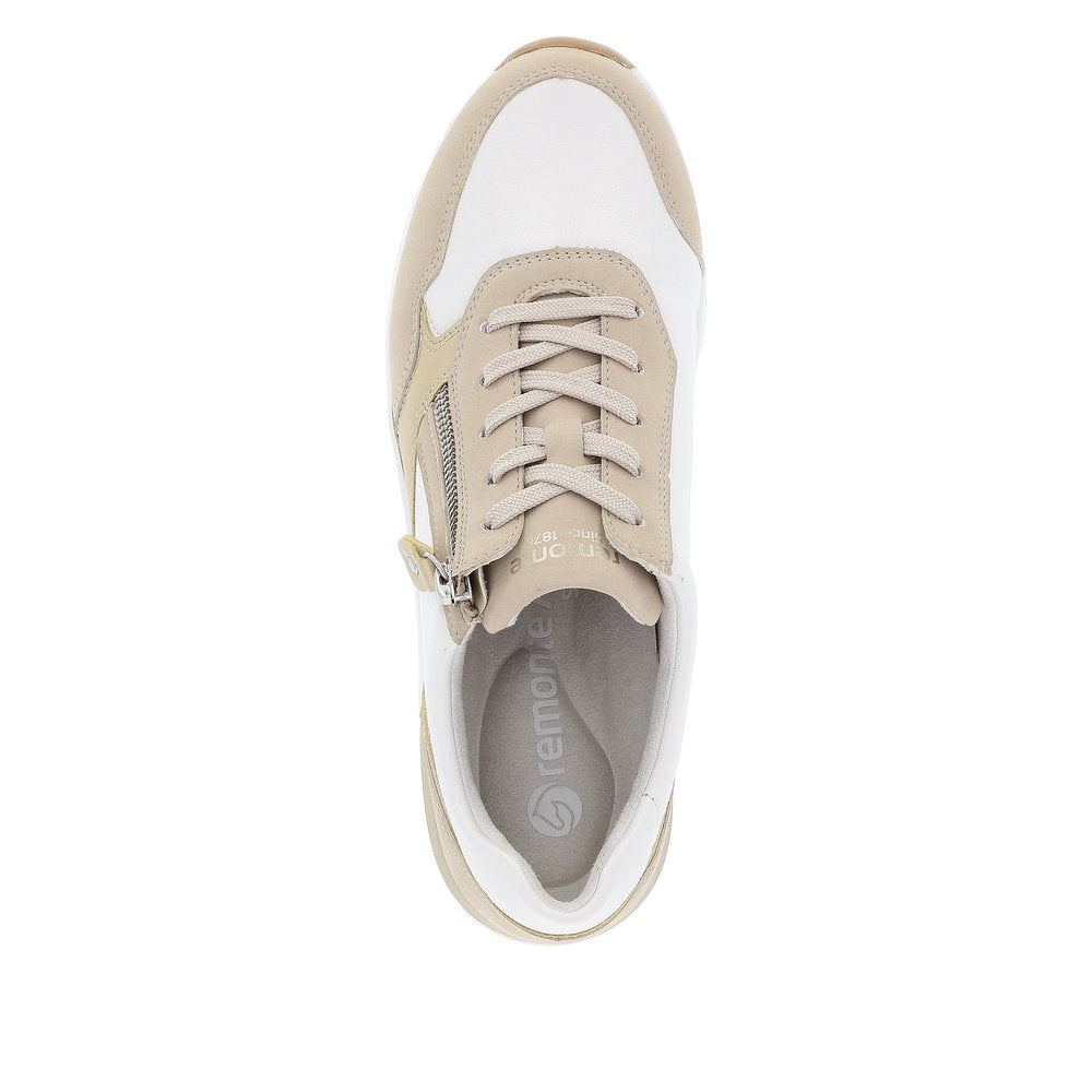 Women’s Leather Lace-Up Sneakers