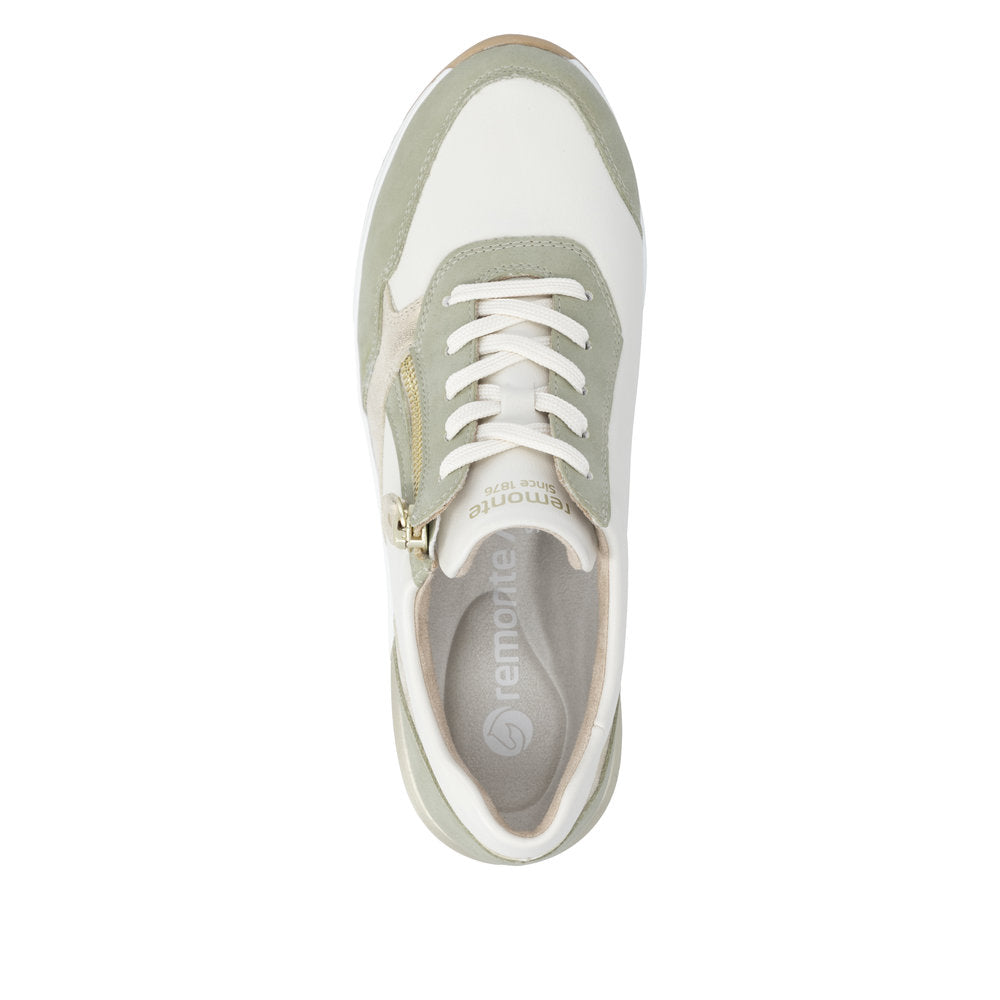 Women’s Leather Lace-Up Sneakers
