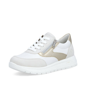 Off-White/Pale Gold