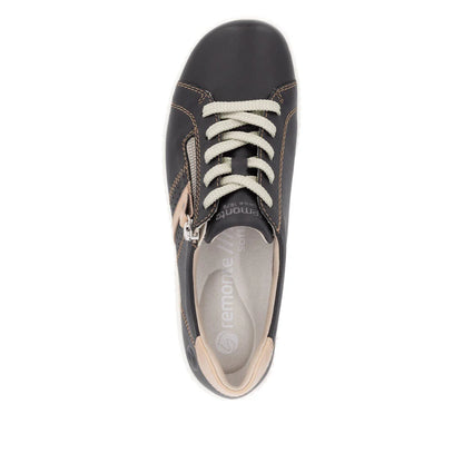 Women’s Leather Lace-Up Casual Shoe