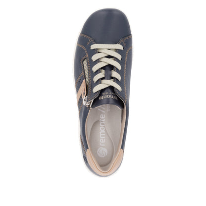 Women’s Leather Lace-Up Casual Shoe