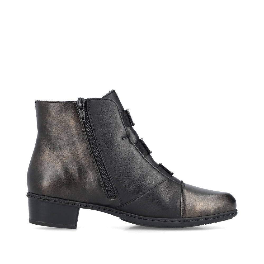 Women’s Leather & Synthetic Ankle Boot
